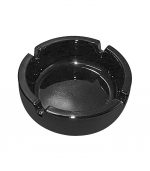 Ashtray Black 107 Stackable - Image 2