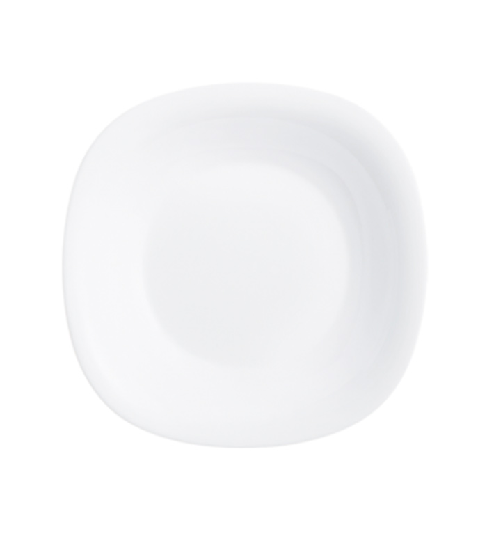 Carine White Soup Plate L5406 Carine White Soup Plate - Image 1