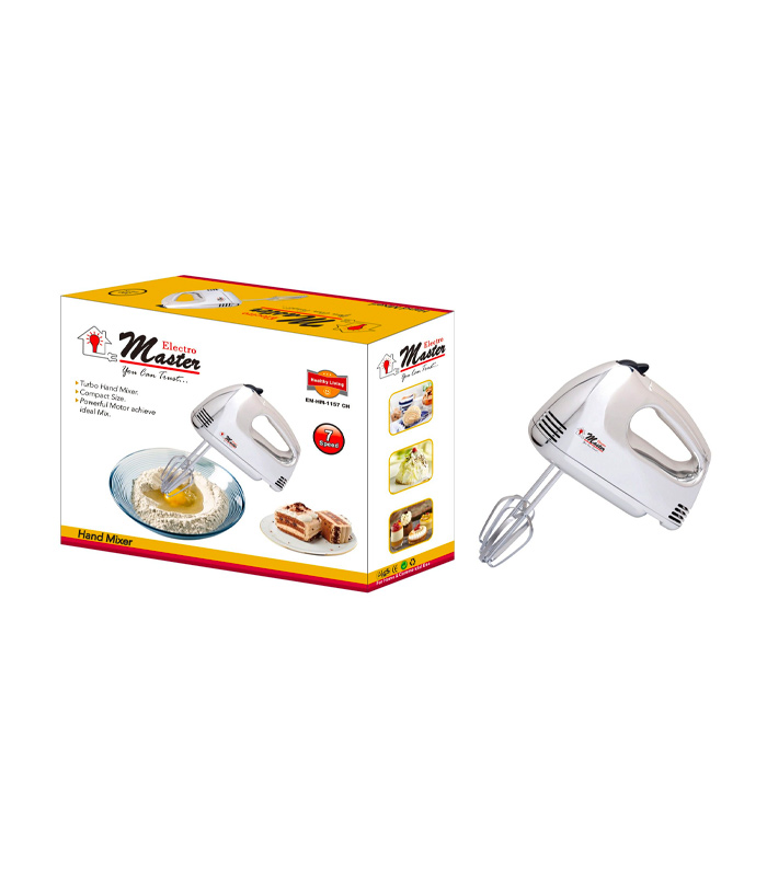 Electro Master Hand Mixer EM-HM-1157 Electro Master Hand Mixer EM-HM-1157 - Image 1