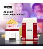 Geepas -GPM841 1200W Electric Popcorn Maker - Image 3