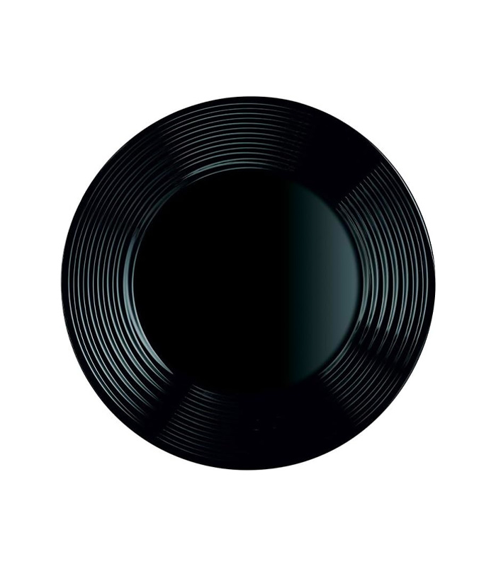 Harena Black Dinner Plate 25cm 03 Harena Black Dinner Plate 25cm - Image 1