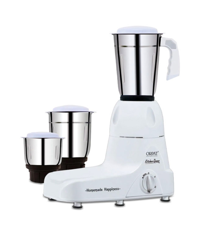 Orpat 01 Mixer Grinder, Kitchen Queen 650W White - Image 1