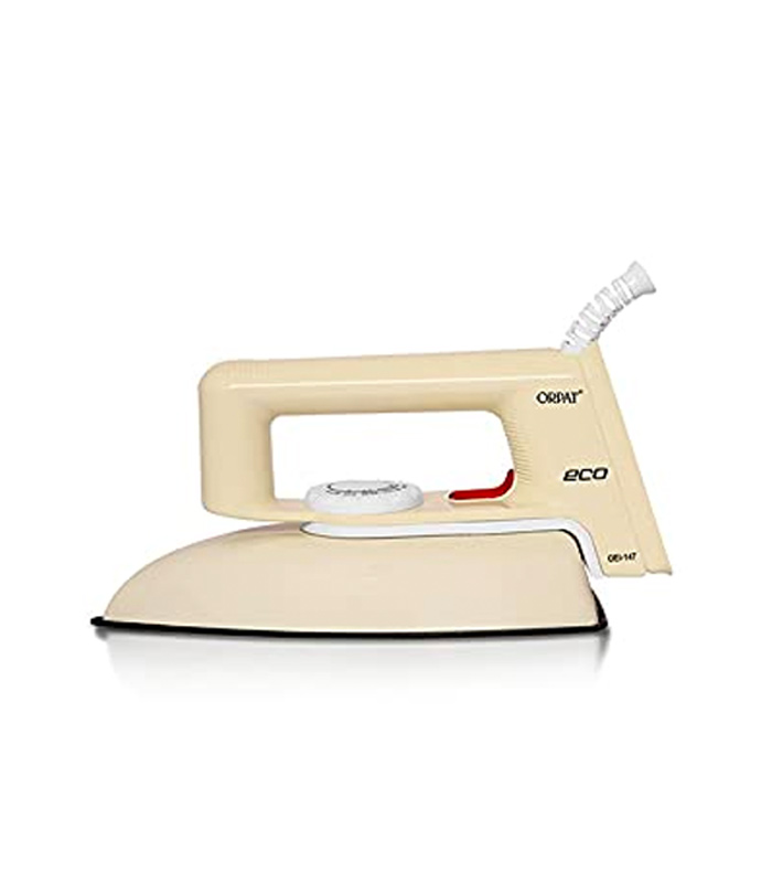 Orpat Dry Iron OEI-147 ECO 1000W Orpat Dry Iron OEI-147 ECO 1000W - Ivory - Image 1