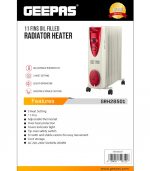 Geepas-11 Fins Oil Filled Radiator Heater - Image 9