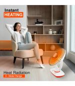 Geepas Halogen Stand Heater, 1000 Watt - GRH9548 - Image 5