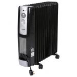 Geepas Grh9102 Oil Filledradiat Heater, Black