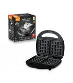 RAF Waffle Maker, Black, 850 Watt, Model R.546H - Image 4