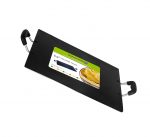Royalford 15"X13" Aluminum Flat Square Tawa- RF7462