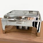 Stainless Steel Roll Top Chafing Dish