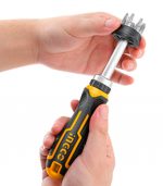 INGCO 8-in-1 Ratchet Screwdriver Set, AKISD0808 - Image 2