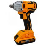 Ingco CIWLI2001 Impact Wrench with Batteries, Charger and Bag 2-Pieces