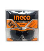 Ingco HSG06 Polycarbonate Safety Goggle, Dark - Image 2