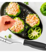 Jalapeno Pepper Corer,FIOTOK Stainless Steel Chili Corer Remover kitchen Tool - Image 4