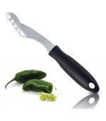 Jalapeno Pepper Corer,FIOTOK Stainless Steel Chili Corer Remover kitchen Tool
