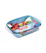 Pyrex Irresistible Glass Rectangular Roaster High Resistance Easy Grip, 31x20cm - Image 3