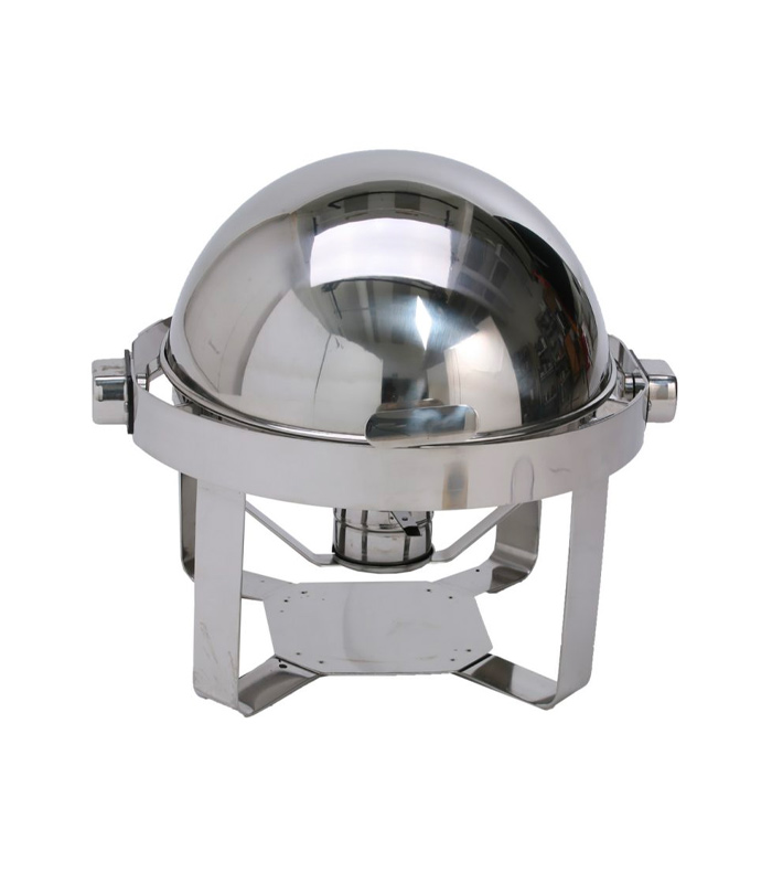 Round chafing dish – gel Metos RCDF Round chafing dish – gel Metos RCDF - Image 1