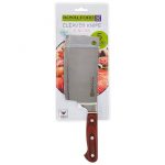 Royalford Cleaver Knife Brown, 6 inch, Rf4109
