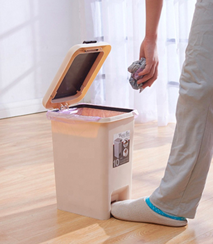 Garbage Bin PlasticWasteBinFor Kitchen And House Garbage Bin Plastic Waste Bin For Kitchen And House - Image 1