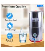 Pooja stainless steel water filter with candles 3sizes 20, 30 and 35 Liters - Image 4