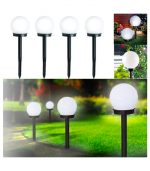 Round Ball LED Garden Solar Power Light - Image 2
