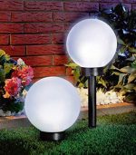 Round Ball LED Garden Solar Power Light - Image 3