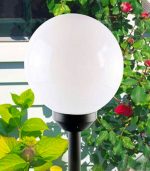 Round Ball LED Garden Solar Power Light - Image 4