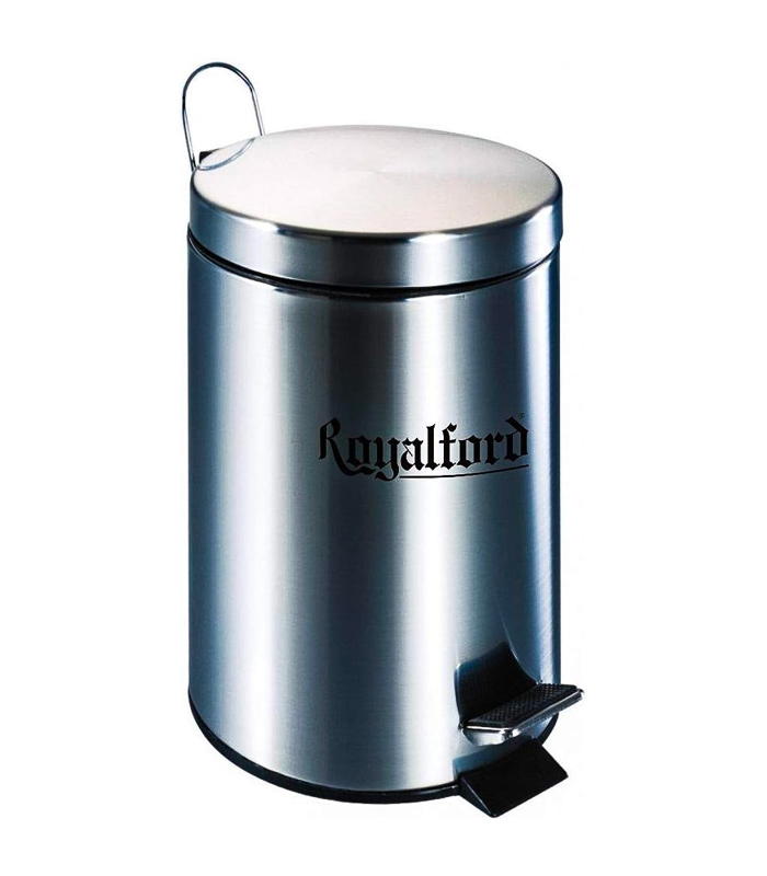 Royalford Stainless Steel Pedal Bin 20L Royalford Stainless Steel Pedal Bin 20L - Image 1