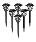 Solar Lawn Lights for Outdoor, Waterproof LED Lamp for Walkway Path