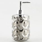 Sterling Silver Ceramic Lotion Bottle